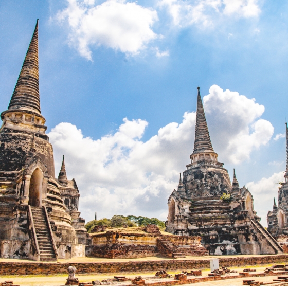 世界遺産アユタヤ_ワットプラシーサンペット